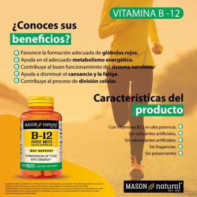 Vitamina B12 Mason PERU