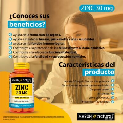 Zinc Vitamina Mason PERU