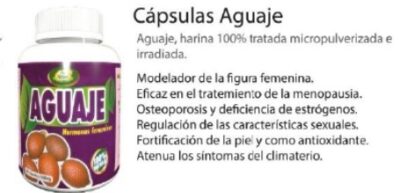 producto AGUAJE 100 CAP